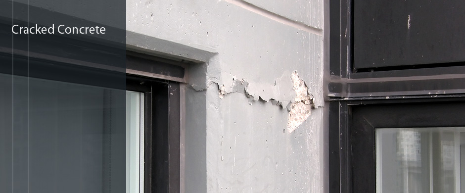 Cracked Concrete Repairs